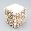 Square small skull pen holder storage desktop storage bucket home storage potted plants - Korvel