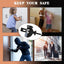 Portable Door Lock Privacy Extra Security Lock Anti Theft Travel Inside Door Locker for Traveling Home Bedroom Apartmen - Korvel