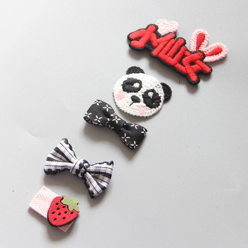 Juego de Clips para el Cabello de la Pequeña Princesa Coreana para Niñas