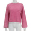 Long sleeved backless lace up sexy spicy girl knitted loose women's top sweater - Korvel