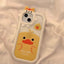 Coque de téléphone Cartoon Strawberry Bear pour iPhone 13/12/11/XS/7 Plus