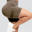 Shorts Actifs Taille Haute Lavés