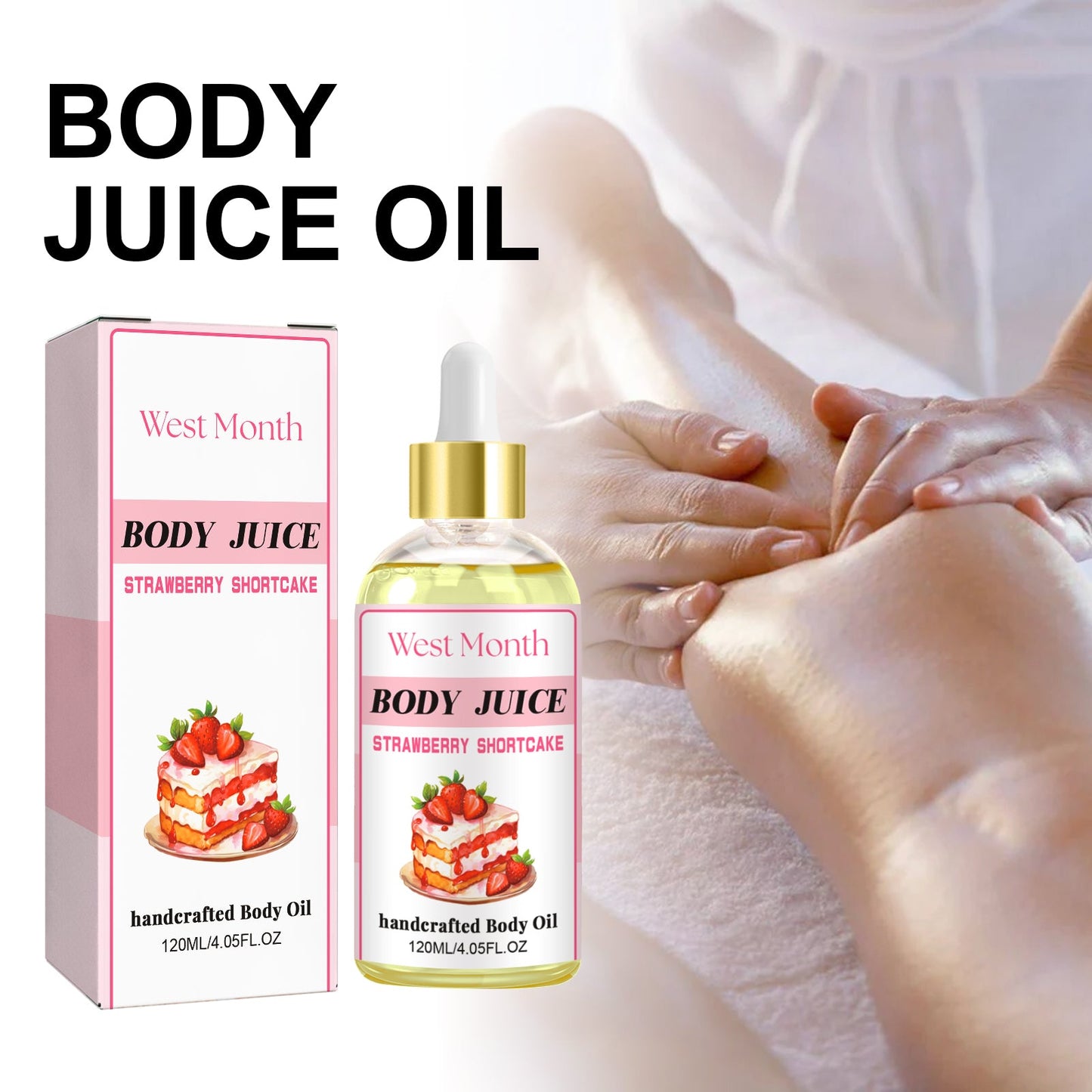 Body Care Oil Skin Dry Moisturizing Body Skin Firming Massage Essential Oil - Korvel