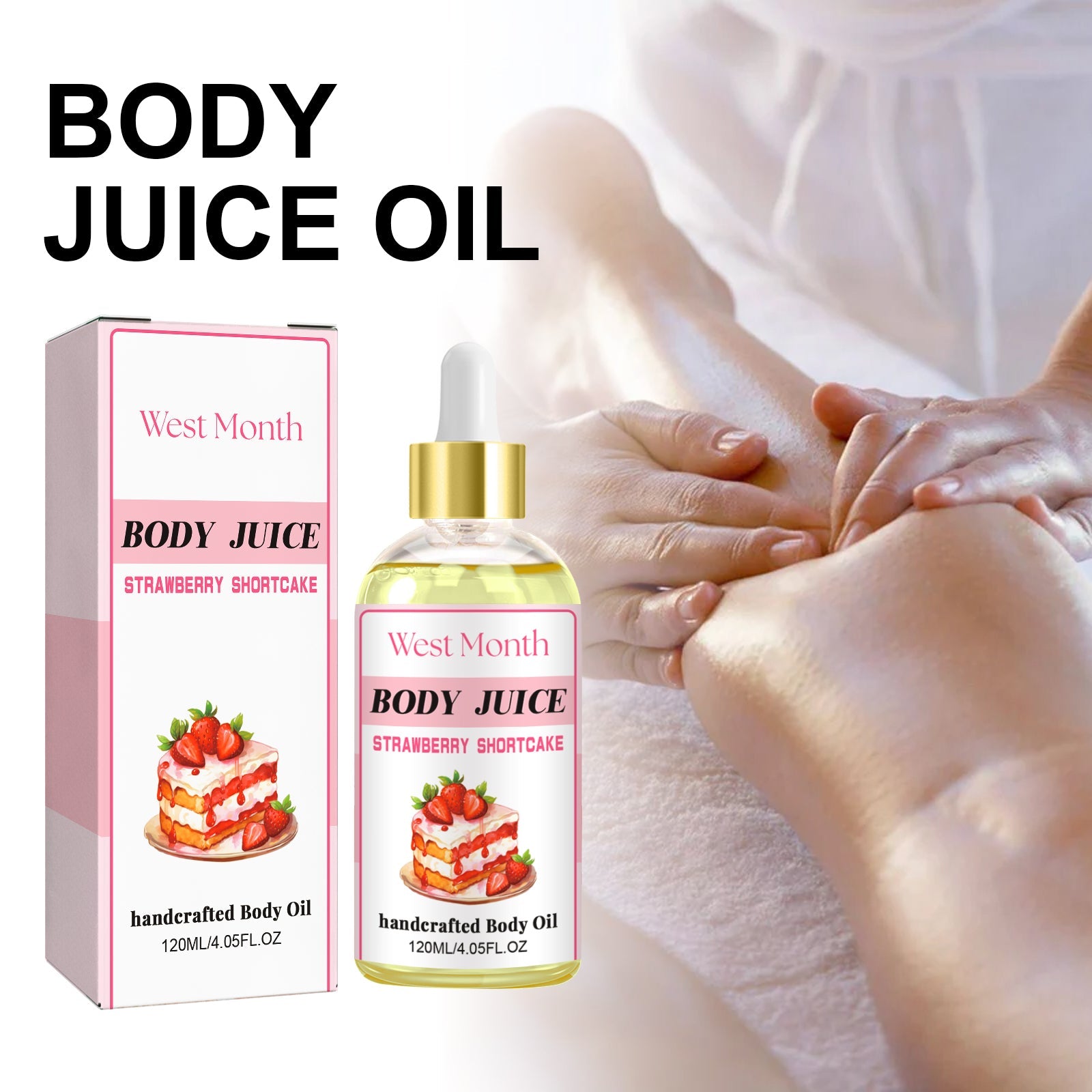 Body Care Oil Skin Dry Moisturizing Body Skin Firming Massage Essential Oil - Korvel
