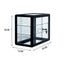 Tempered Glass Countertop Display Cabinet with Lock