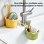 Adjustable Hanging Sink Drain Basket for Kitchen Sink, Food Waste Separator, Filter Basket & Fruit Washing Strainer - Korvel