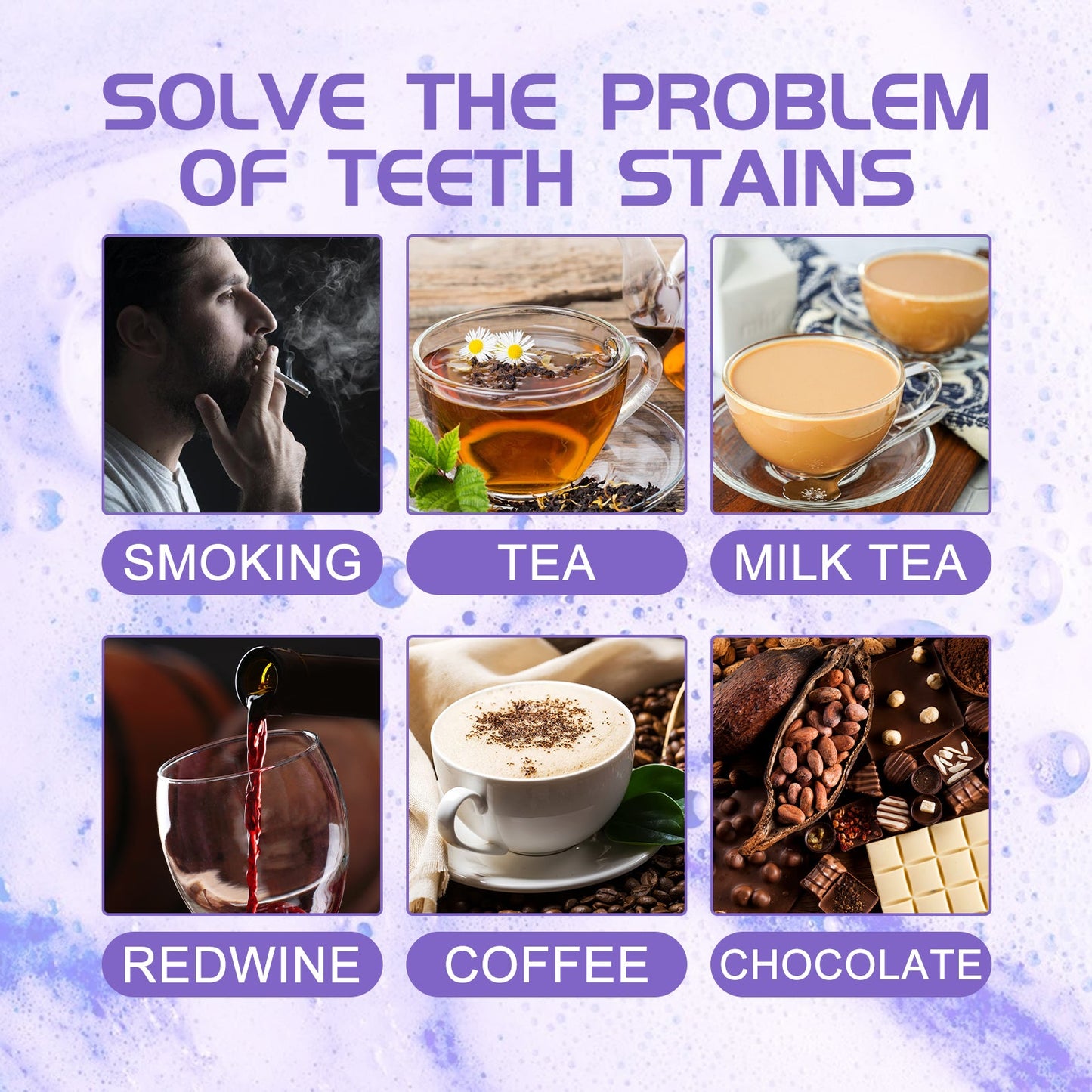 Premium Purple Tooth Whitening Toothpaste