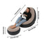 Inflatable Air Mattress Lazy Sofa Deck Chair Comfortable Leg Stool Rest Single Beanbag for home and Outdoor Use - Korvel