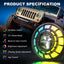 SPDZ1 Oculus 7” RGB LED Headlights & Fog Light Kit