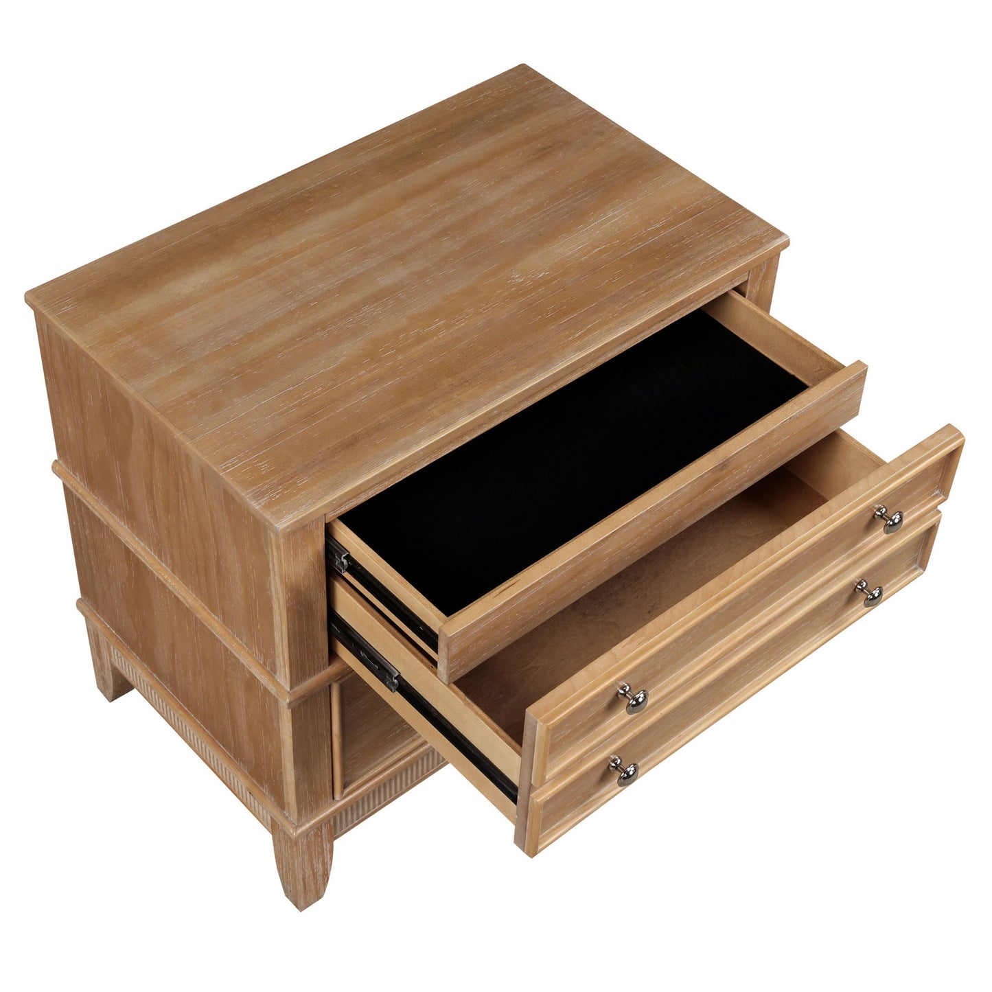 Hazel 3-Drawer Hazel 3-Drawer Side Table for Living Room Hallway Entryway - Korvel