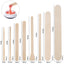 100-Piece Bag of Disposable Wooden Sticks for Hair Removal Waxing and Scraping Tools - Korvel