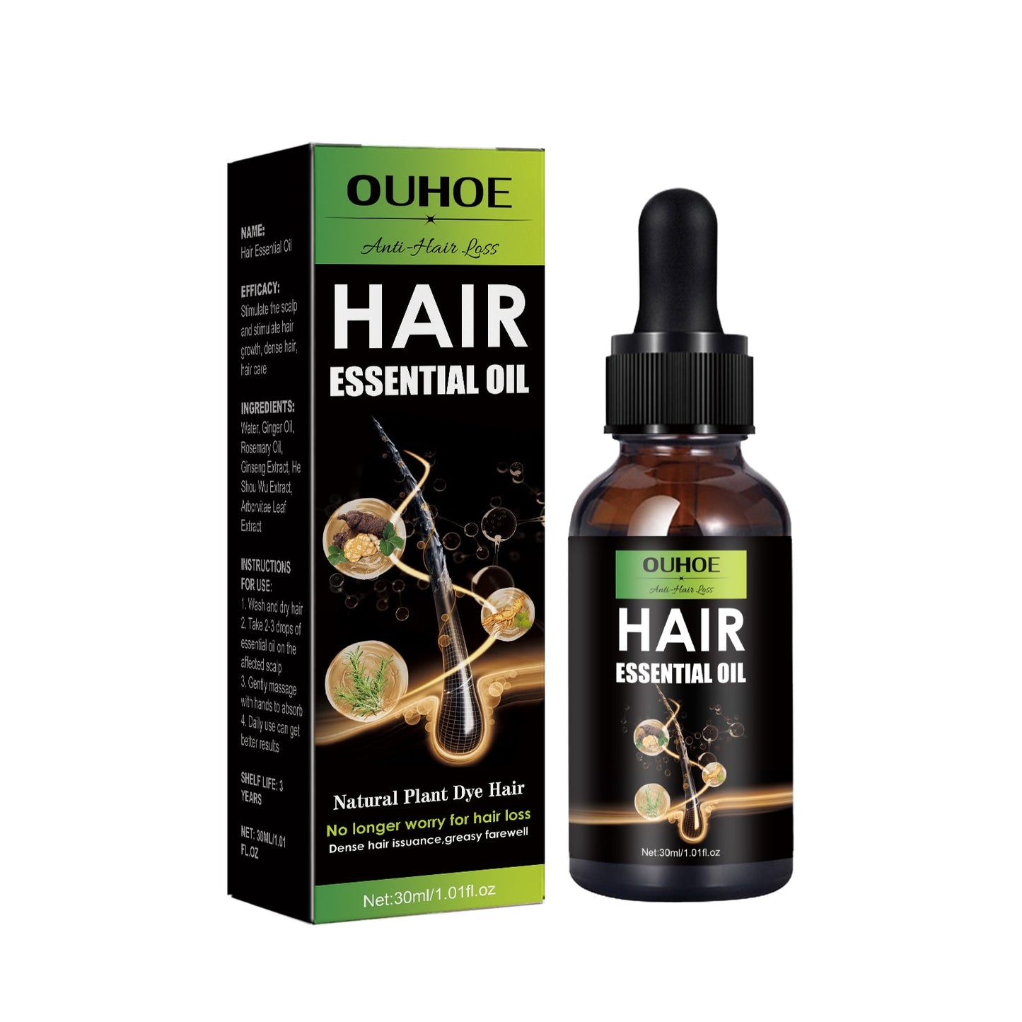 Aceite Capilar Premium para Nutrición y Brillo