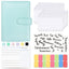 Carnet de budget à anneaux A6 - Cuir PU Macaron