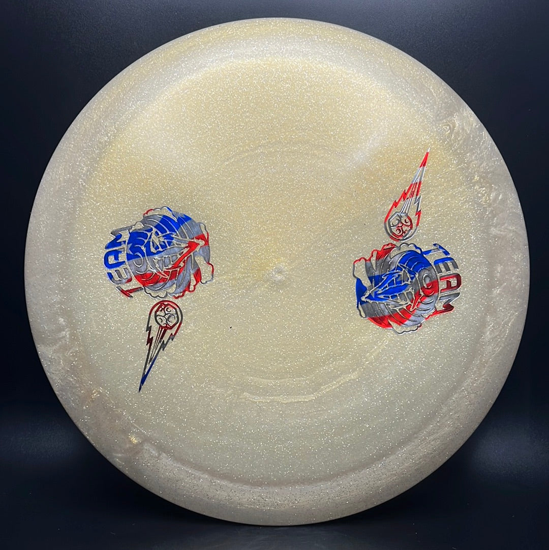Mica Cervini - First Run - #1/120 TV Multi Stamp Disc Golf Disc