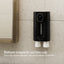 Wall Mounted Black Mouthwash Dispenser for Bathrooms