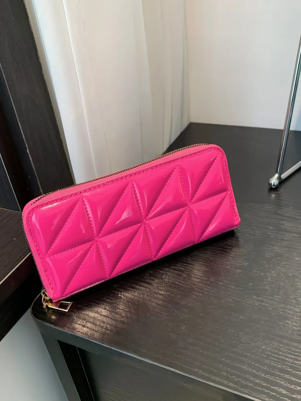 PU Leather Solid Color Wallet - Korvel