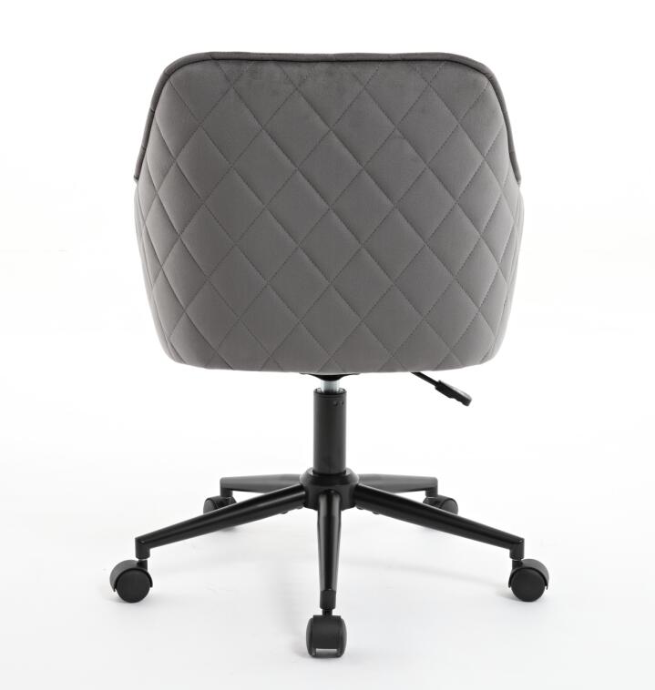 Velvet Office Desk Chair, Modern Home Desk Chair with Wheels , Vanity Chairs for Living Room, Bedroom,Study Room - Korvel