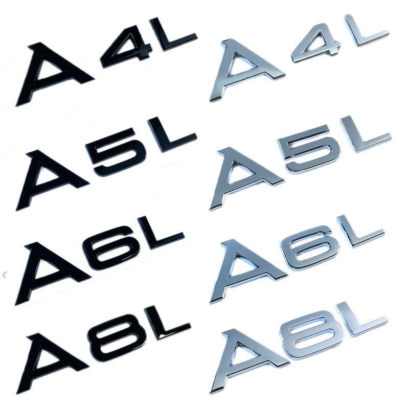 Premium Audi Logo Decals for A3, A4, A5, A6, A8 Models