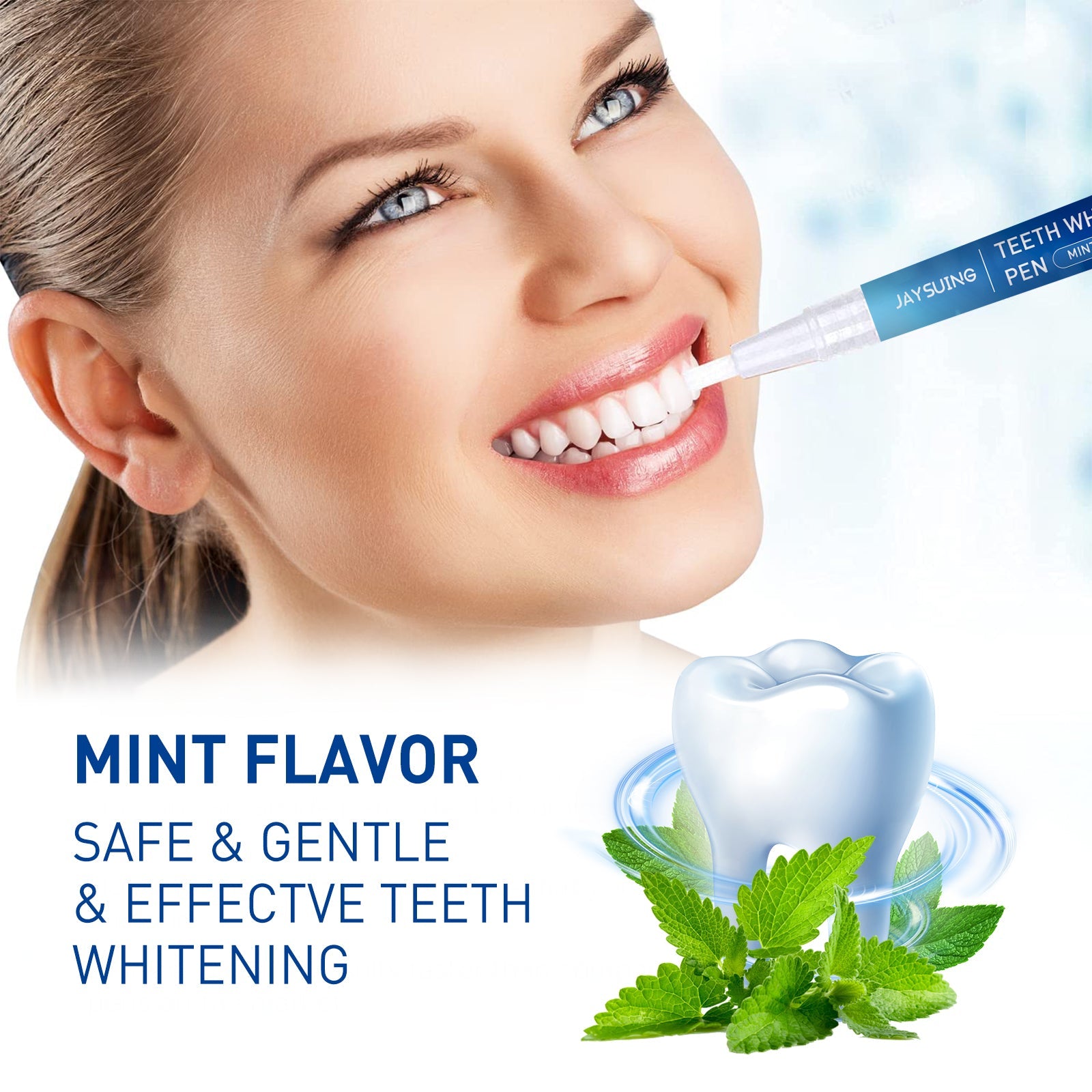 Dental pencil Teeth Cleaning Remove Dirt And Yellow Smoke Teeth Brightening Whitening Oral Cleaning Pen - Korvel