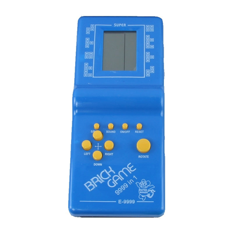 Classic Handheld Tetris Game Console for Kids