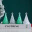 Christmas decoration mini luminous Christmas tree transparent crystal night light cross-border desktop decoration props small gifts - Korvel