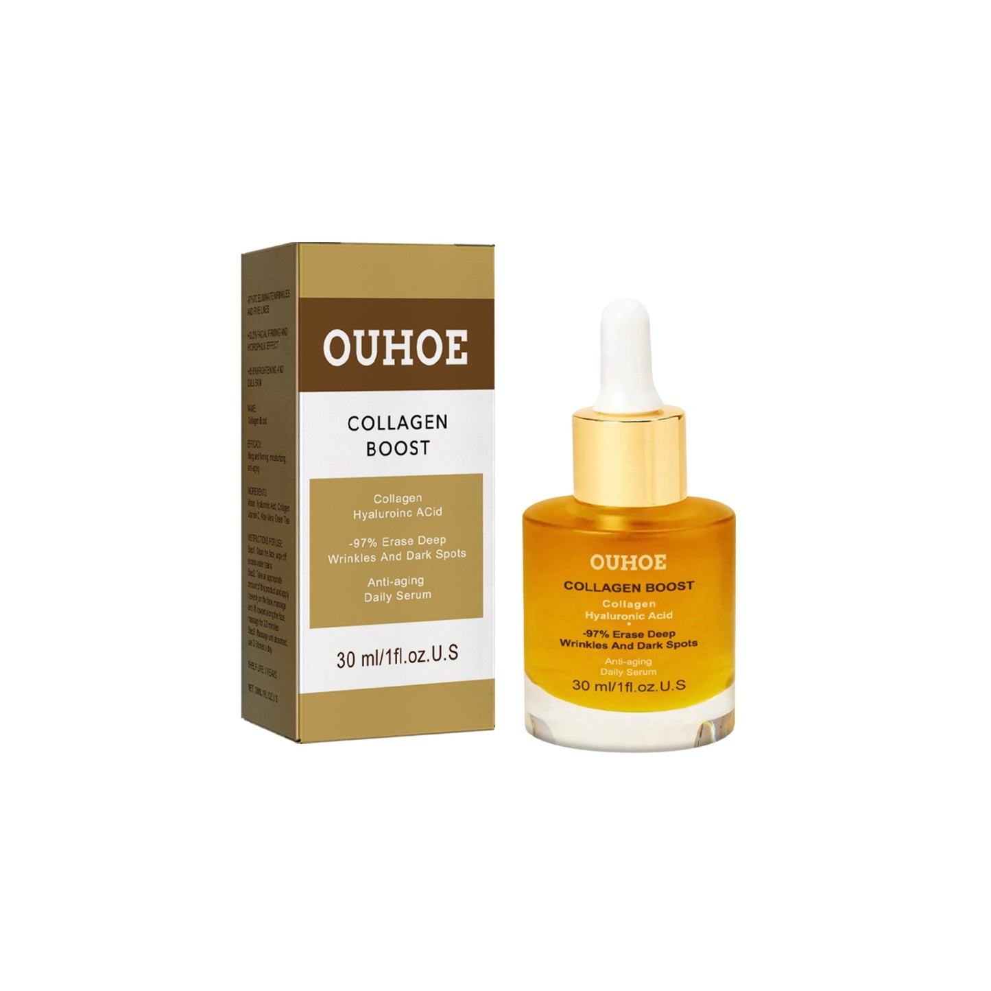 Collagen Facial Essence Moisturizes And Firming Facial Skin, Reduces Fine Lines, Hydrates And Moisturizes Tender Skin Essence - Korvel