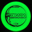 Discraft Mega Glo Cicada - Premium Glow Disc