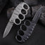 Outdoor Knife Stainless Steel Gloves Folding Knife Camping Defense Carry Knives Multifunctional Carbon Fiber Gloves Folding Knife - Korvel