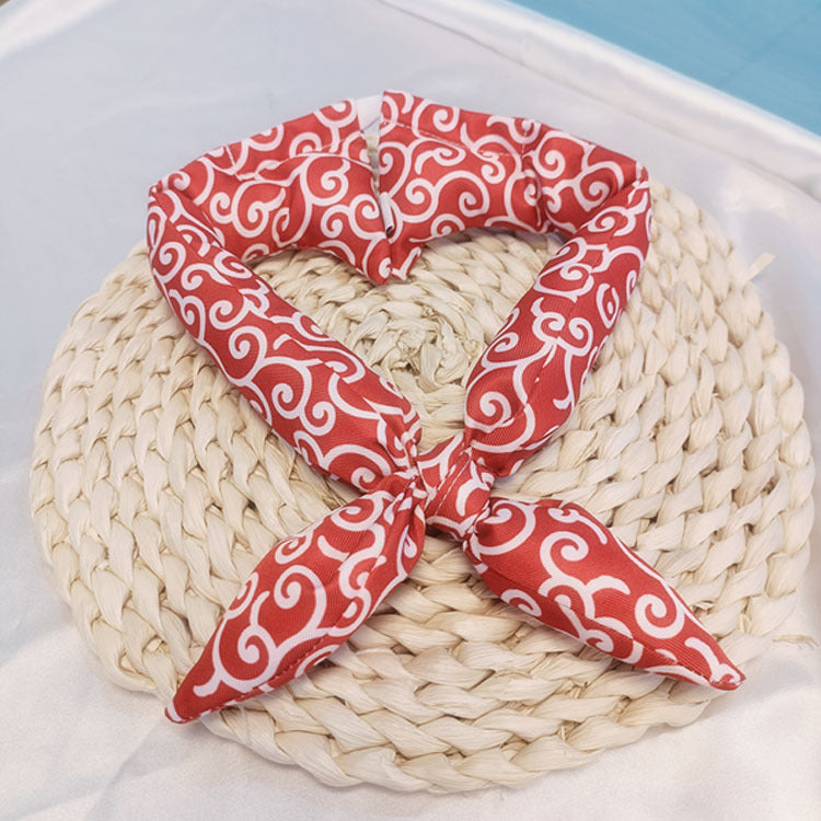 Scarf pet drool scarf cat and dog scarf holiday photo - Korvel