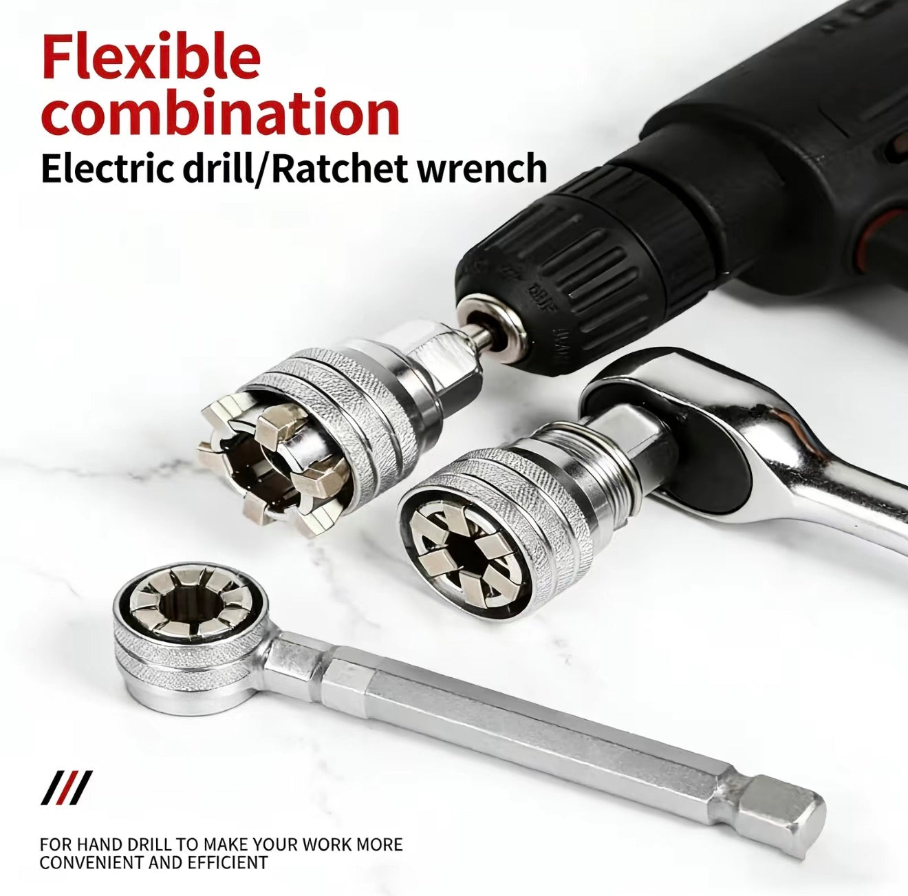 AutoGrip Universal Socket Tool - Versatile All-in-One Solution