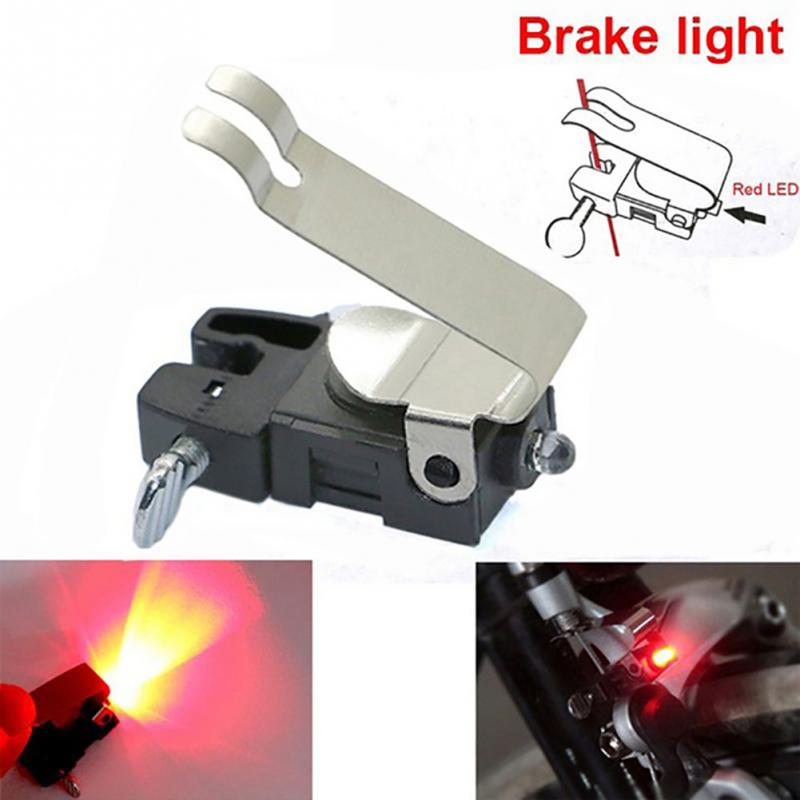 Waterproof Cycling Brake Bike Light Mount Tail Rear Bicycle Light LED High Brightness Red LED lamp Cycling Accessories - Korvel
