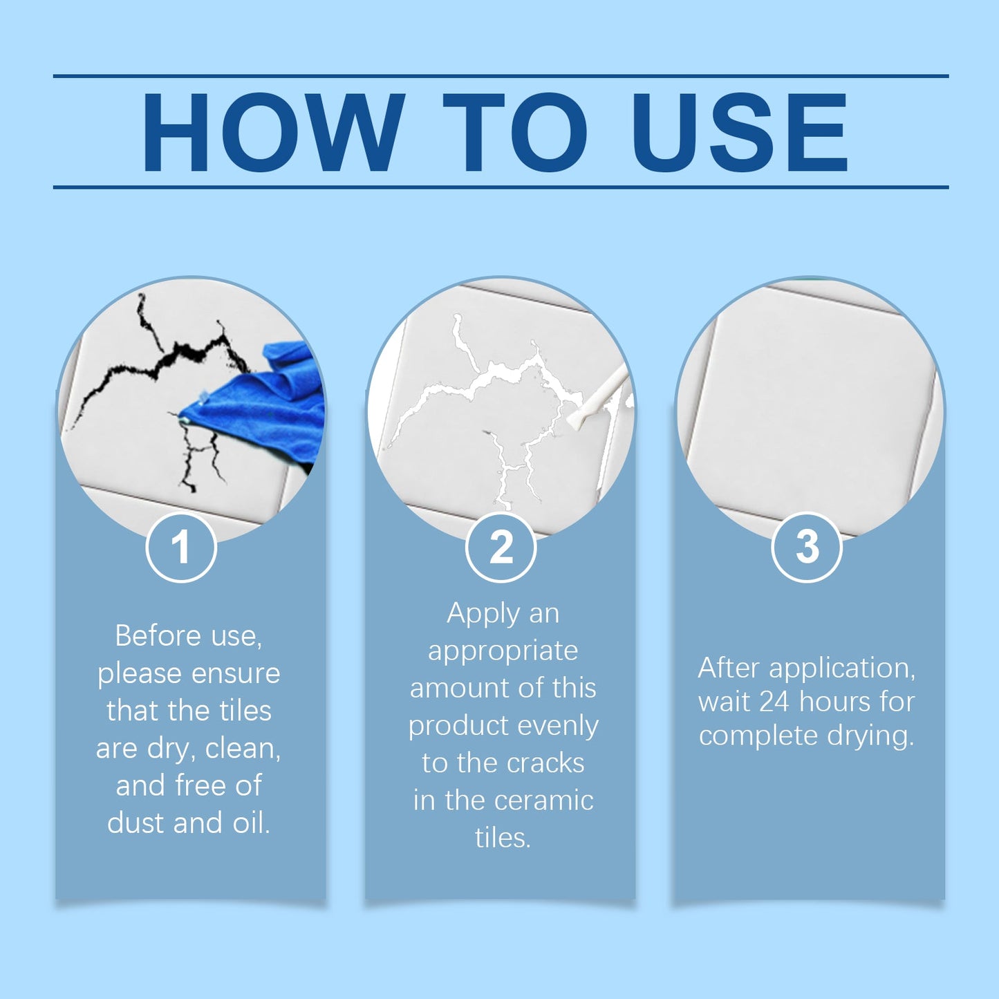 Premium Tile Repair Paint for Ceramic and Marble Surfaces