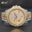 Luxury Men's Watch with 18K Gold Finish