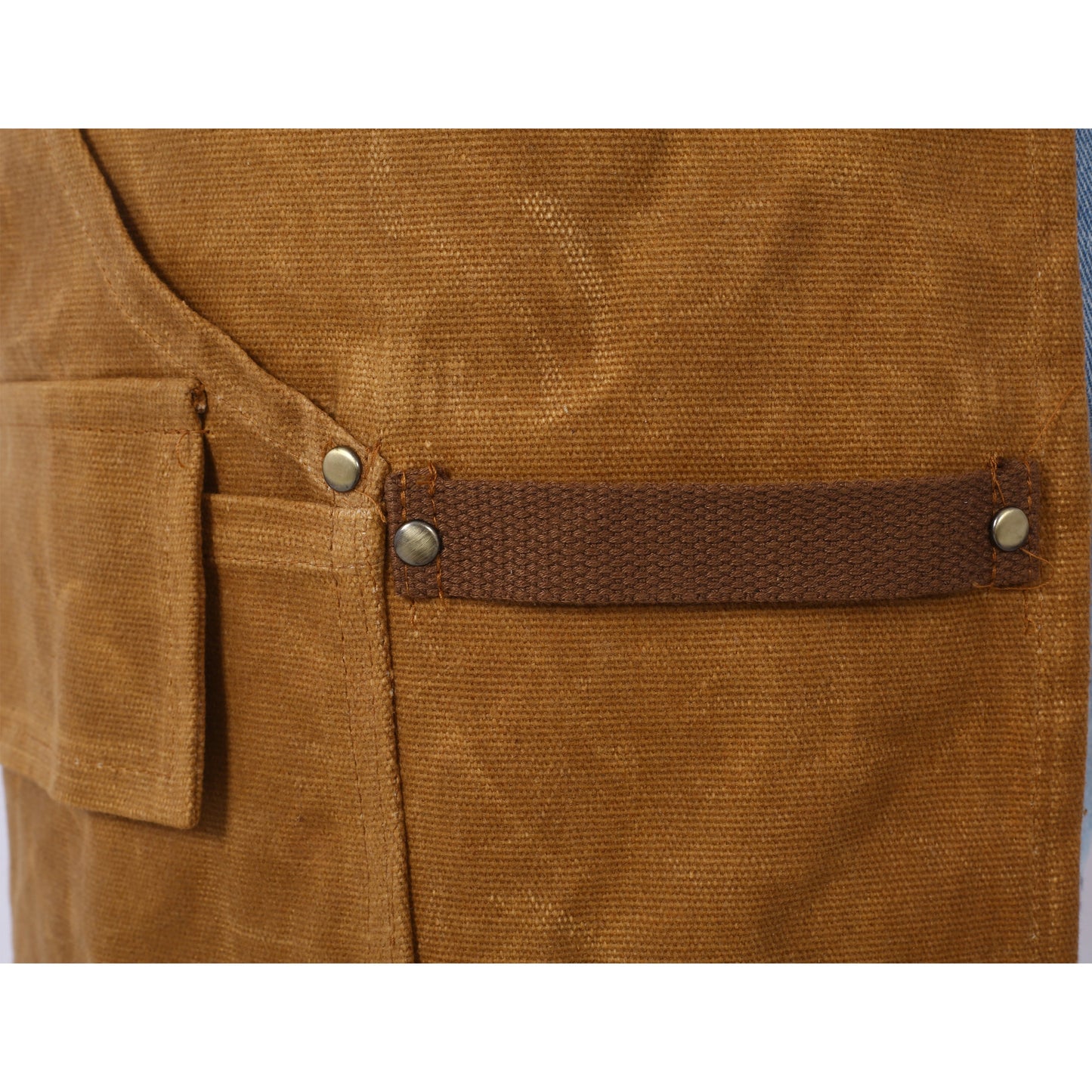 Premium Heavy-Duty Waxed Canvas Tool Apron