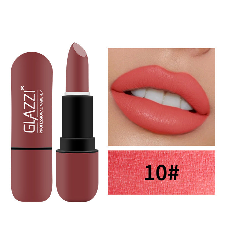 Velvet Air New Capsule Not Easy to Fall Out Lipstick Portable Matte Matte Flame Lipstick - Korvel