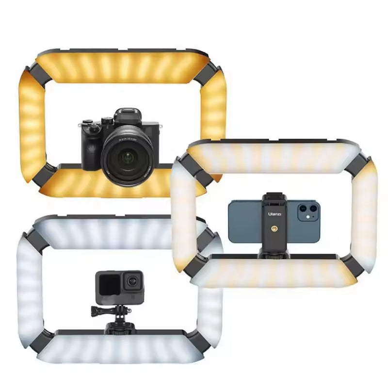 Ulanzi U200 Camera Ring Light Video Rig Handheld Camera Led Light for Video Recording - Korvel