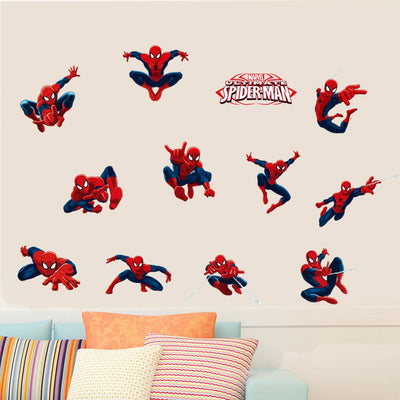 Spider Man Wall Sticker for Children's Rooms