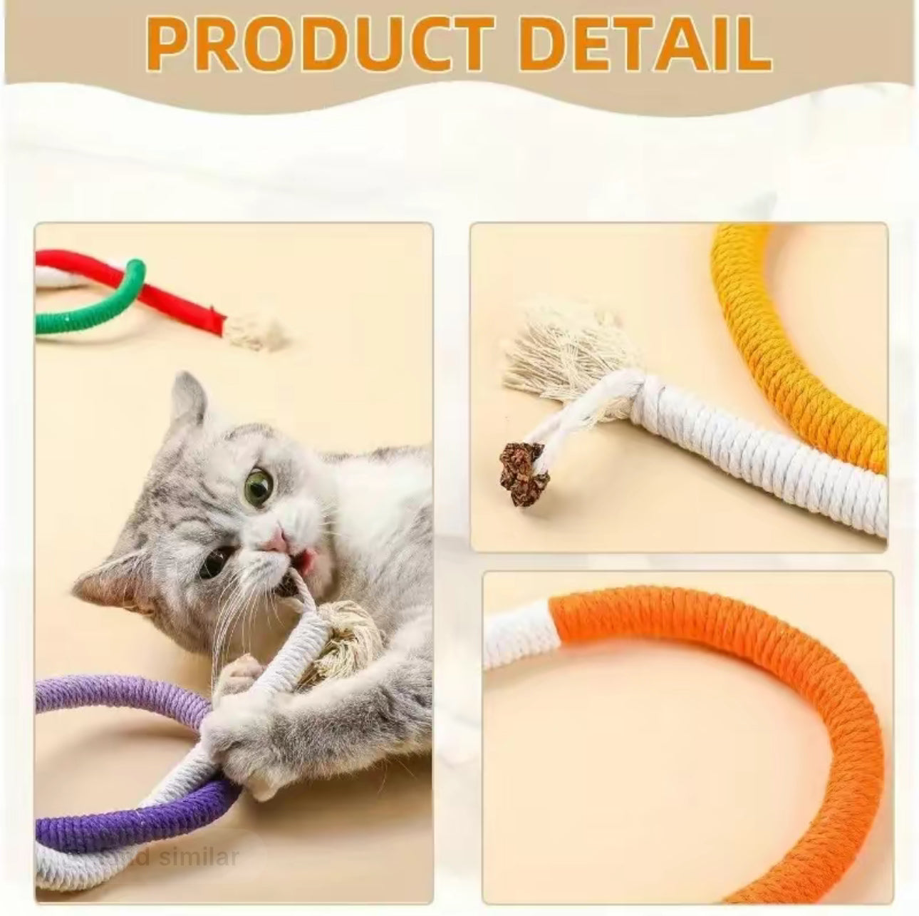 WhiskerPlay Chew Ropes - Korvel