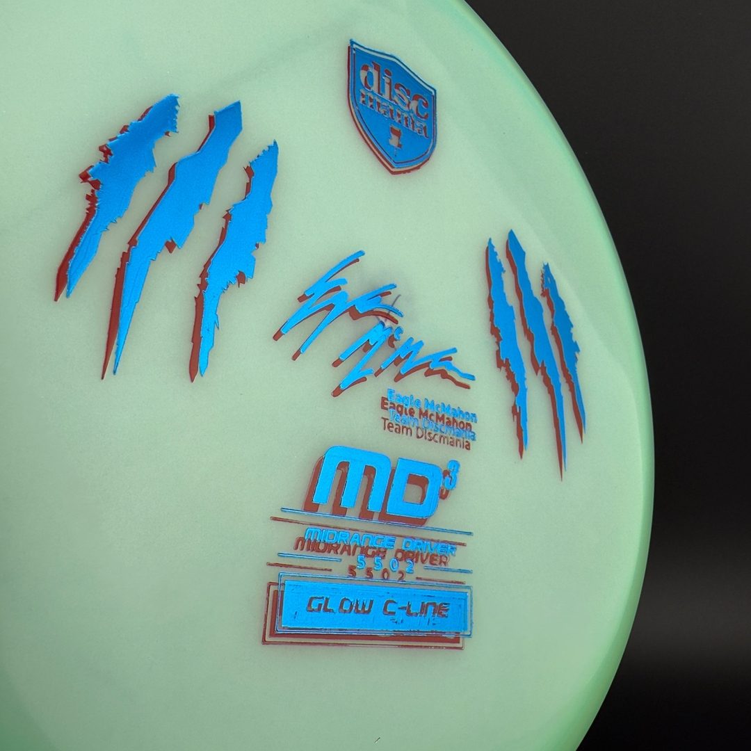 Color Glow C-Line MD3 - 5502 Claw Run X-Out - Double Stamp