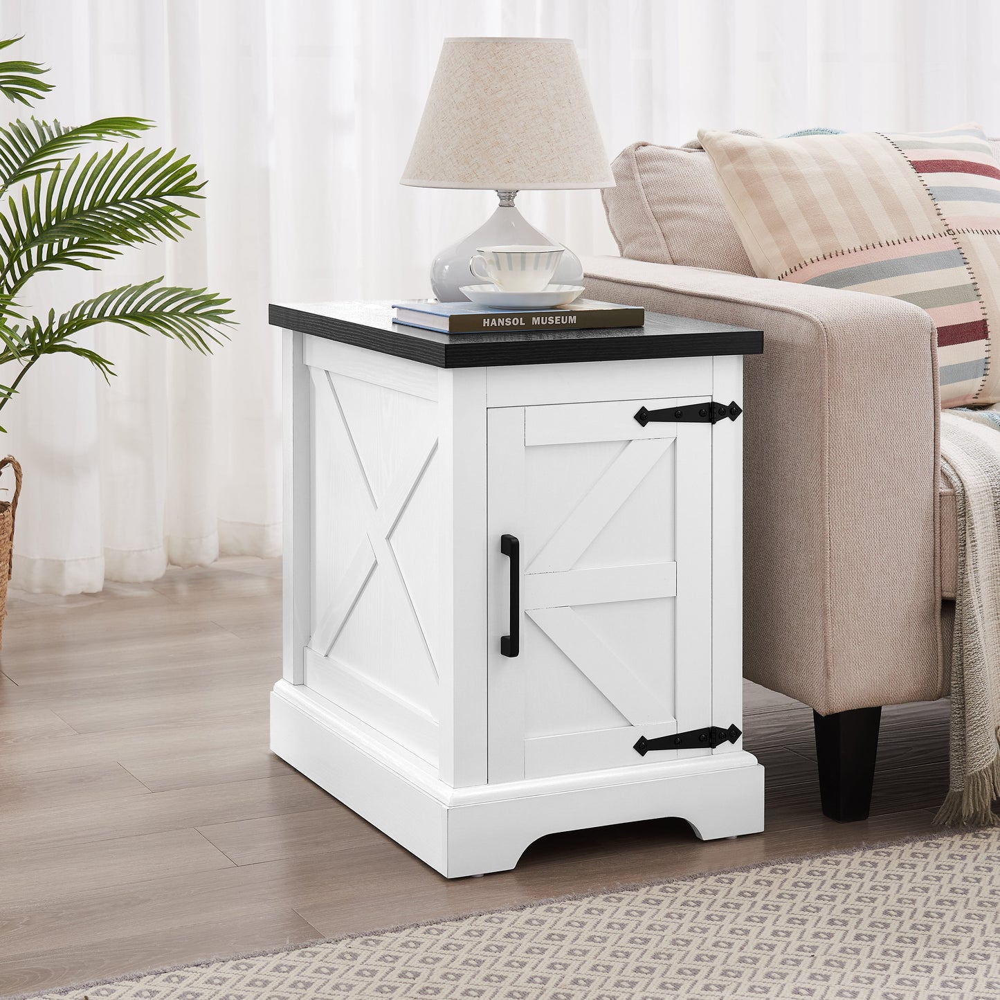 Rustic Farmhouse Coffee Table with Lift Top
