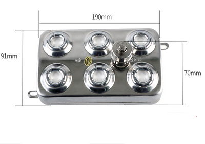 Rockery pond water landscape fogging machine high-frequency oscillation fogging board smoke machine ten head industrial ultrason - Korvel