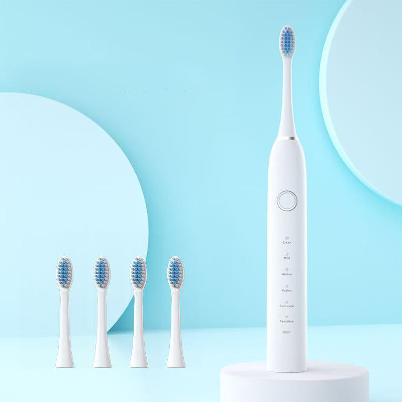 Brosse à dents électrique intelligente avec poils souples