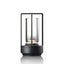 Gold black silver cross shaped desk lamp button touch US charging decorative desk lamp - Korvel