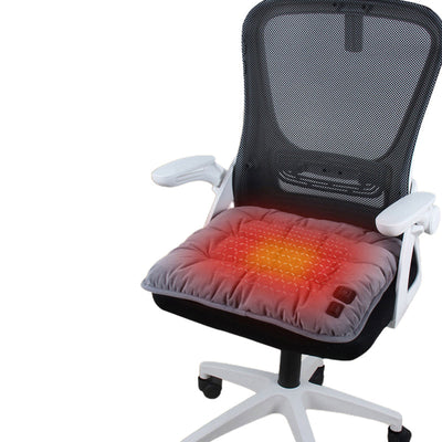 45X45cm USB Heating 3-speed Thermostat Cushion Office Sedentary Car Home Dual-use Winter Warm Physiotherapy Electric Heating Pad - Korvel