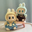[Clothes Only] 1st/2nd generation Labubu clothes pendant Labubu sitting party baby clothes teddy bear suspenders cute pants - Korvel