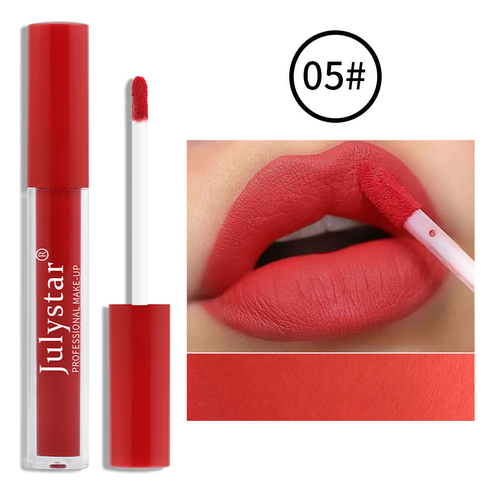 Fog Matte Makeup Free Ice Cream Lip Glaze Velvet Does Not Stick To Lip Mud - Korvel