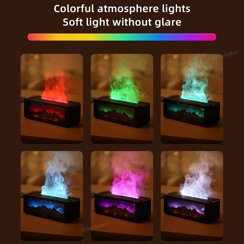 Flame Atmosphere Humidifier - Automatic Large Spray