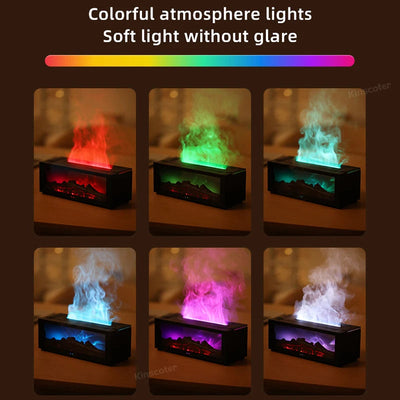 Flame Atmosphere Humidifier - Automatic Large Spray