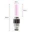 FORAUTO 2PCS Car Wheel LED Light Motocycle Bike Light Tire Valve Cap Decorative Lantern Tire Valve Cap Flash Spoke Neon Lamp - Korvel