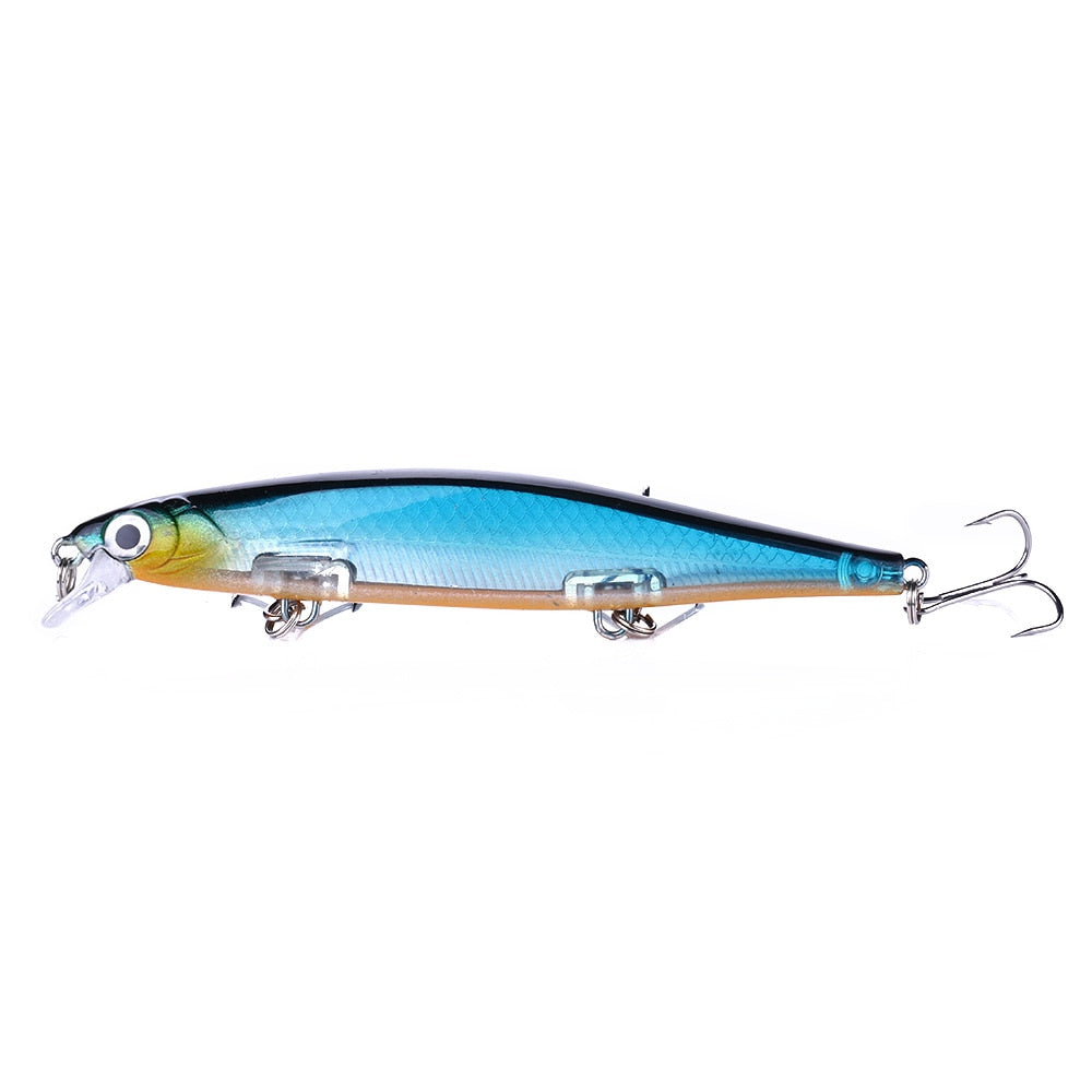 110mm 13g Swimbaits Bass Big Fish Fishing lure sinking Floating Wobblers Hard bait Crankbait Minnow Lure for pike Fishing tackle - Korvel